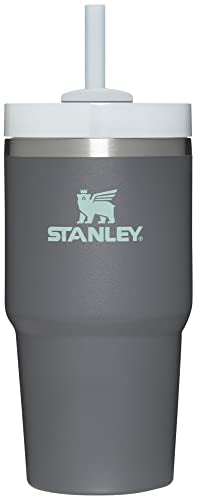 Stanley Quencher H2.0 FlowState Stainless Steel Vacuum Insulated Tumbler with Lid and Straw for Water, Iced Tea or Coffee, Smoothie and More, Rose Quartz, 40 oz