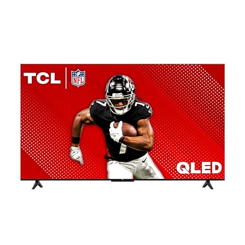 TCL 75-Inch Class Q65 QLED 4K Smart TV with Fire TV (75Q651F, 2024 Model), Dolby Vision, HDR PRO+, Dolby Atmos, Alexa Built-in with Voice Remote, Apple AirPlay 2 Compatibility, Streaming Television