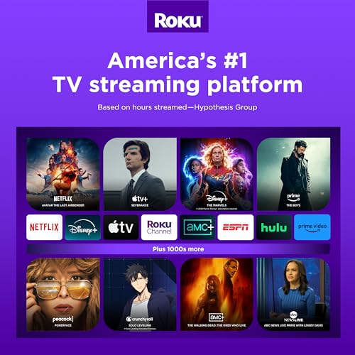 Roku Express 4K+ | Roku Streaming Device 4K/HDR, Roku Voice Remote, Free & Live TV