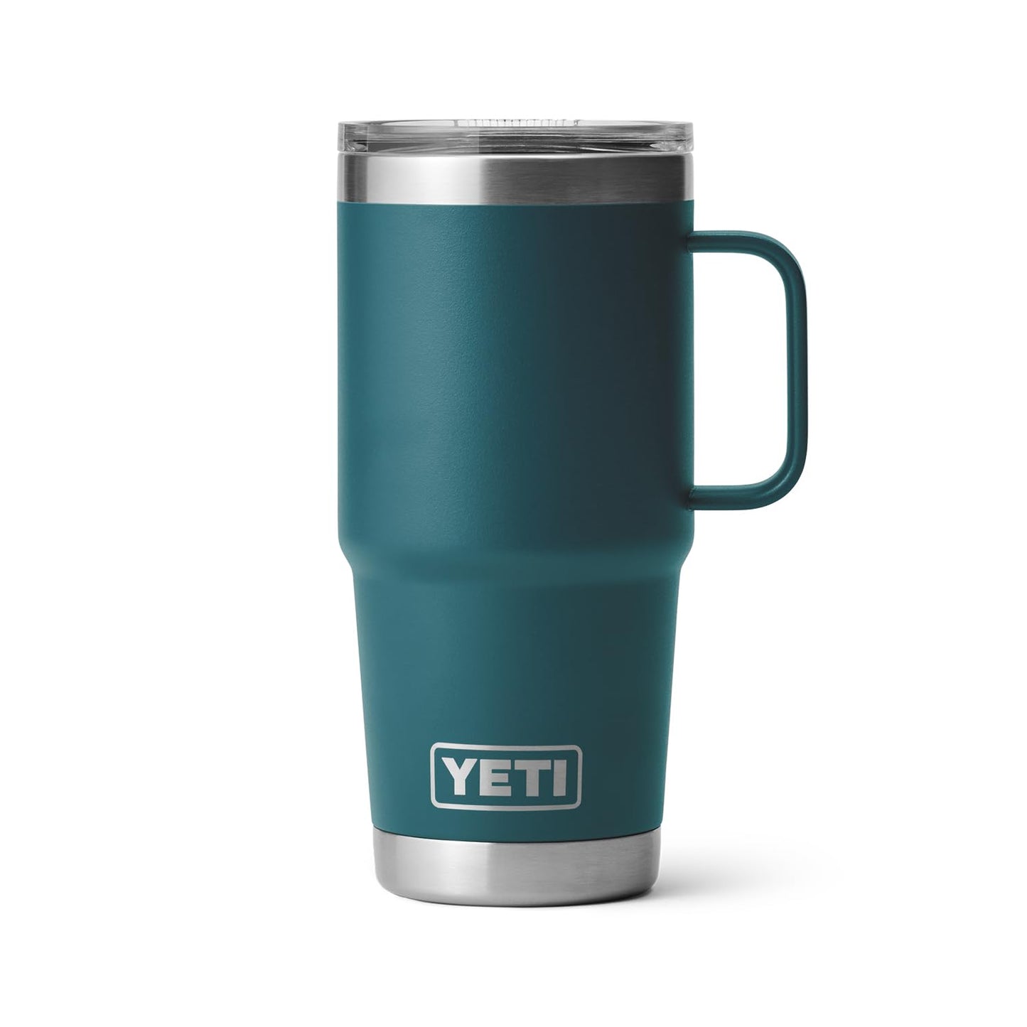 YETI Rambler 20 oz Travel Mug, Stainless Steel, Vacuum Insulated with Stronghold Lid, Black