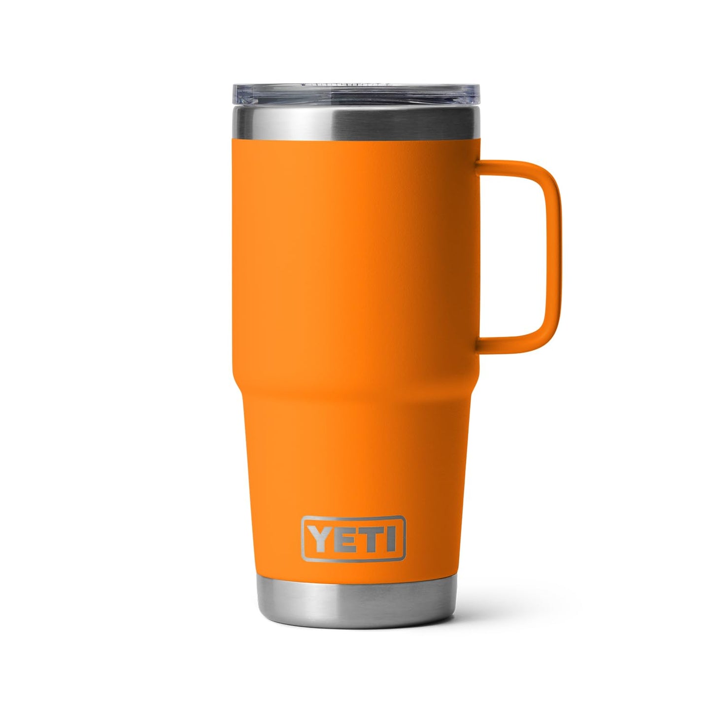 YETI Rambler 20 oz Travel Mug, Stainless Steel, Vacuum Insulated with Stronghold Lid, Black