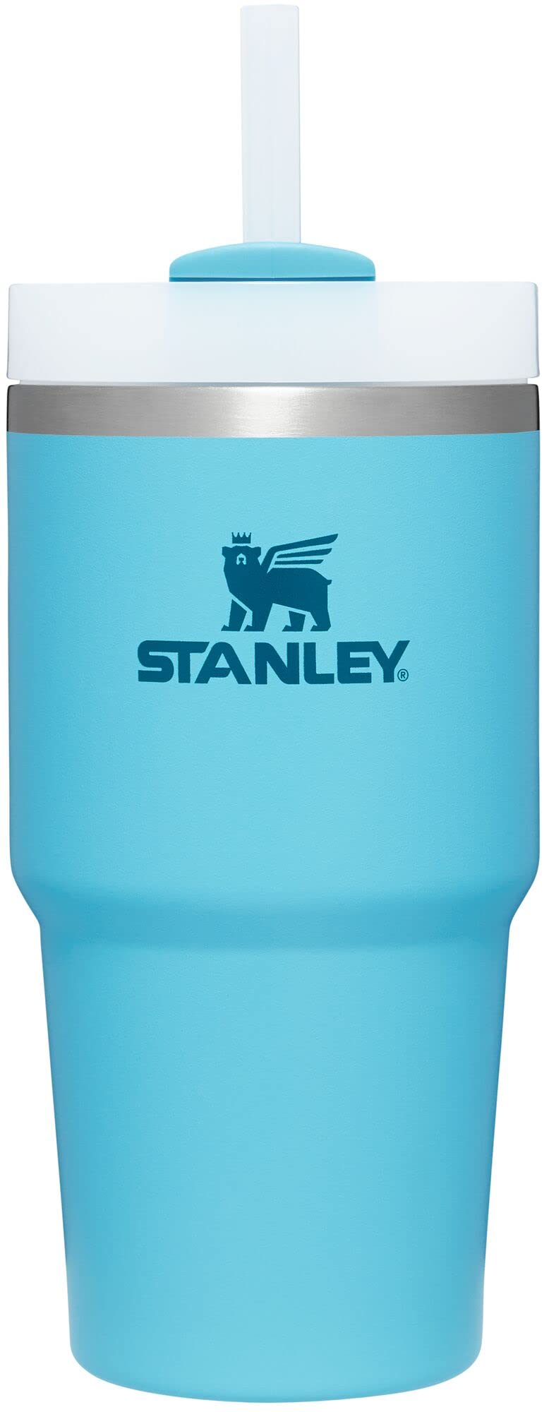 Stanley Quencher H2.0 FlowState Stainless Steel Vacuum Insulated Tumbler with Lid and Straw for Water, Iced Tea or Coffee, Smoothie and More, Rose Quartz, 40 oz