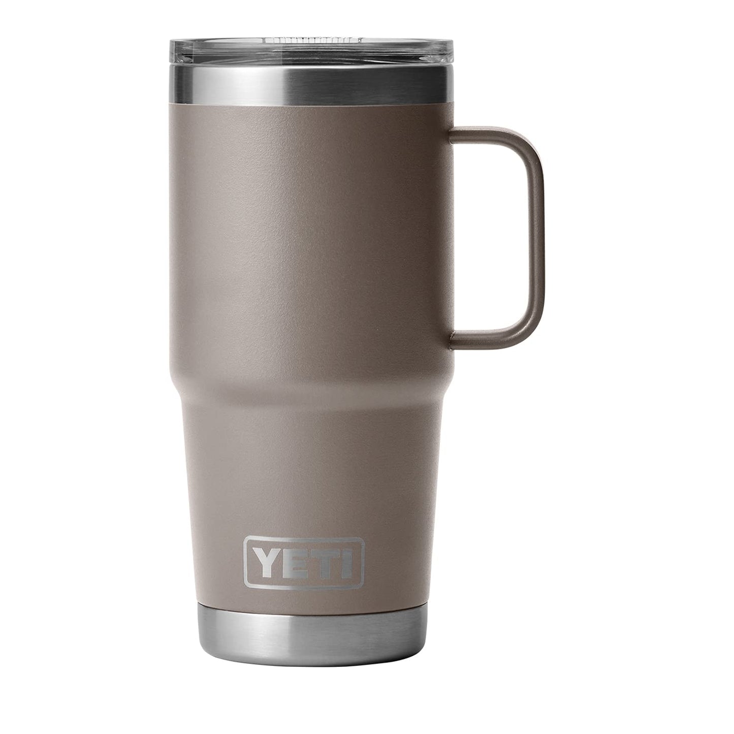 YETI Rambler 20 oz Travel Mug, Stainless Steel, Vacuum Insulated with Stronghold Lid, Black