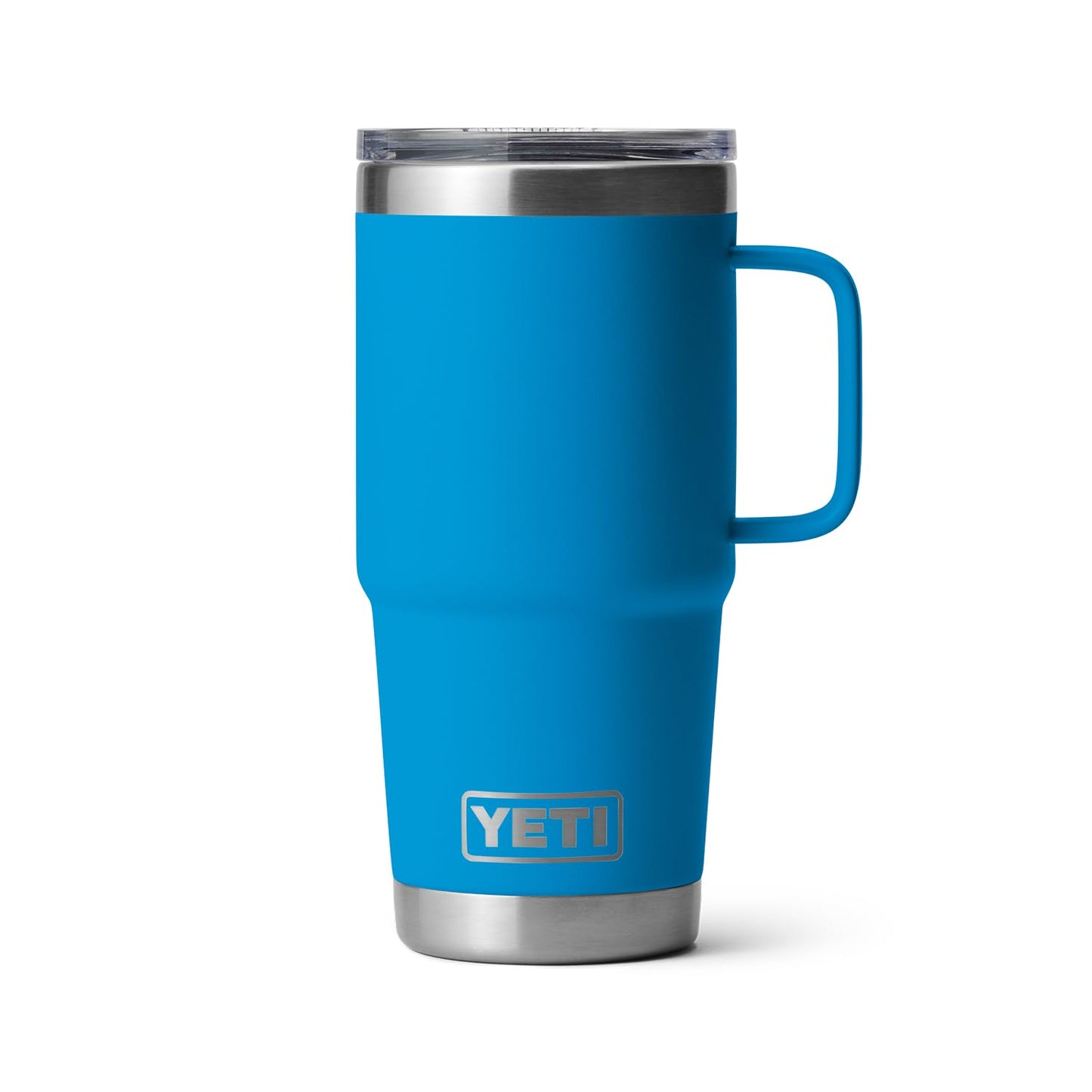 YETI Rambler 20 oz Travel Mug, Stainless Steel, Vacuum Insulated with Stronghold Lid, Black