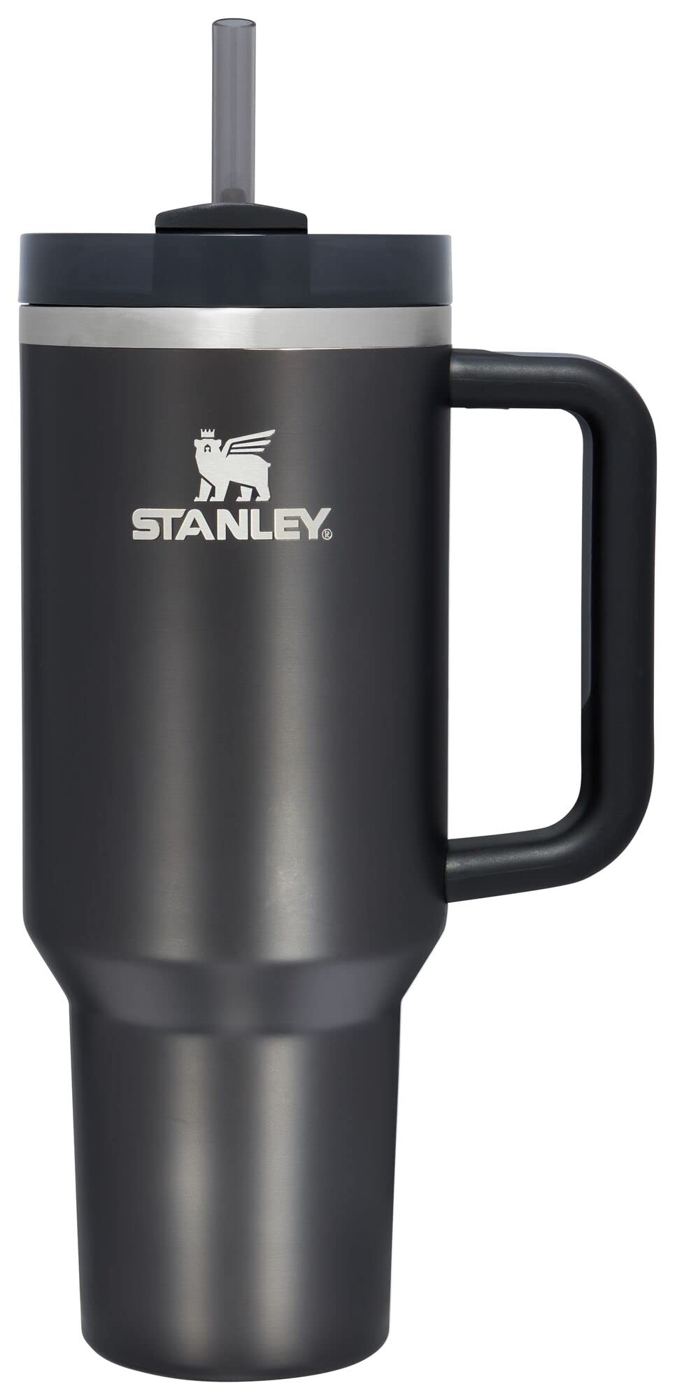 Stanley Quencher H2.0 FlowState Stainless Steel Vacuum Insulated Tumbler with Lid and Straw for Water, Iced Tea or Coffee, Smoothie and More, Rose Quartz, 40 oz