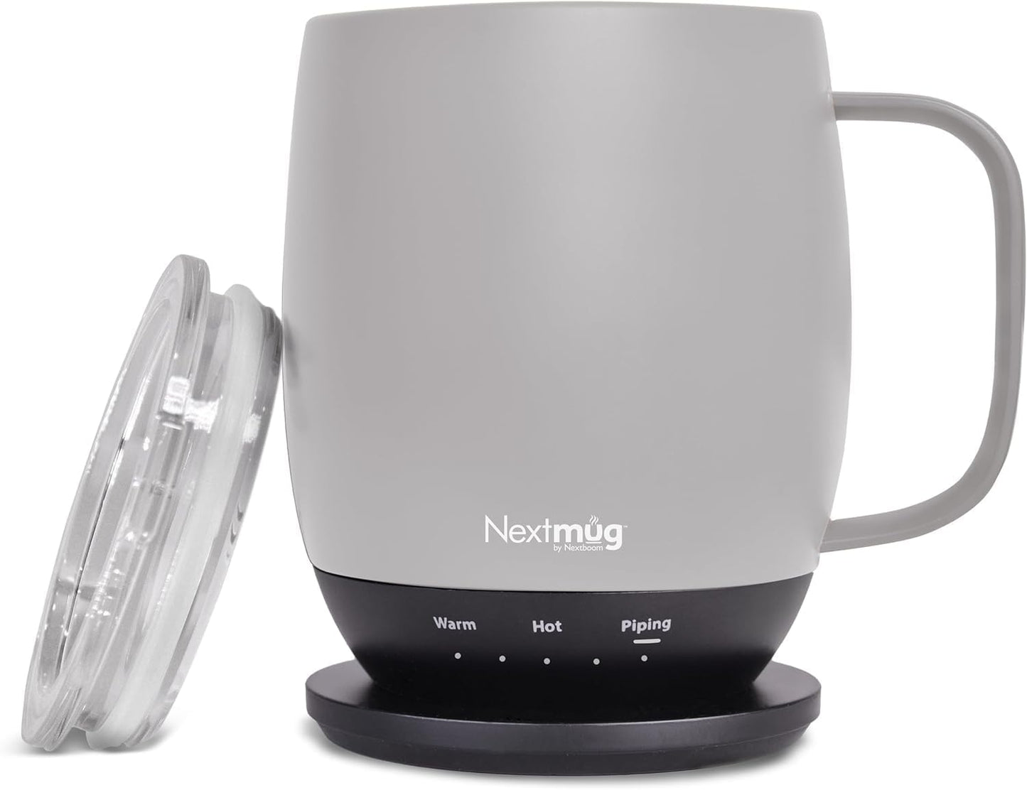 Nextmug - Temperature-Controlled, Self-Heating Coffee Mug (Almond 14 oz.)