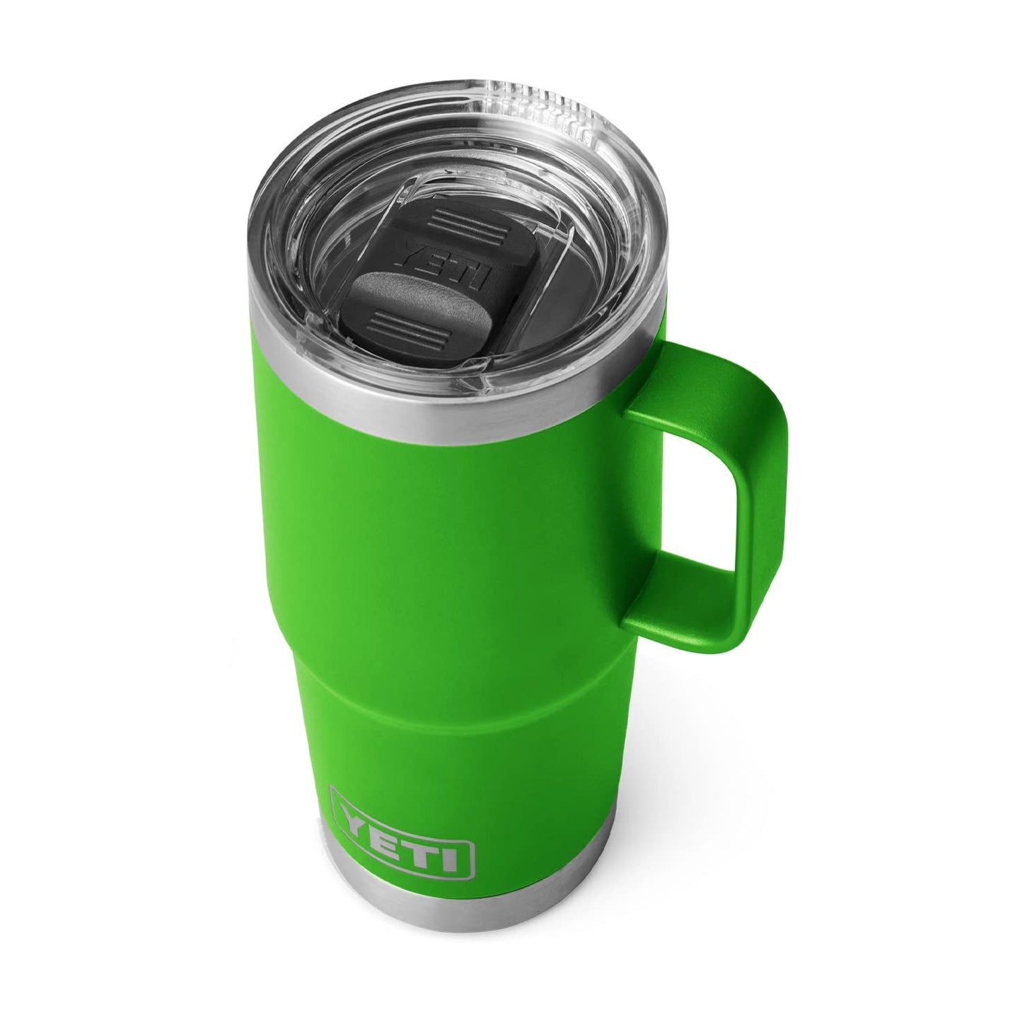 YETI Rambler 20 oz Travel Mug, Stainless Steel, Vacuum Insulated with Stronghold Lid, Black