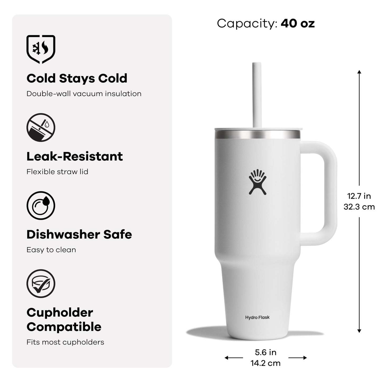 Hydro Flask 20 Oz All Around Tumbler Straw Lid Agave