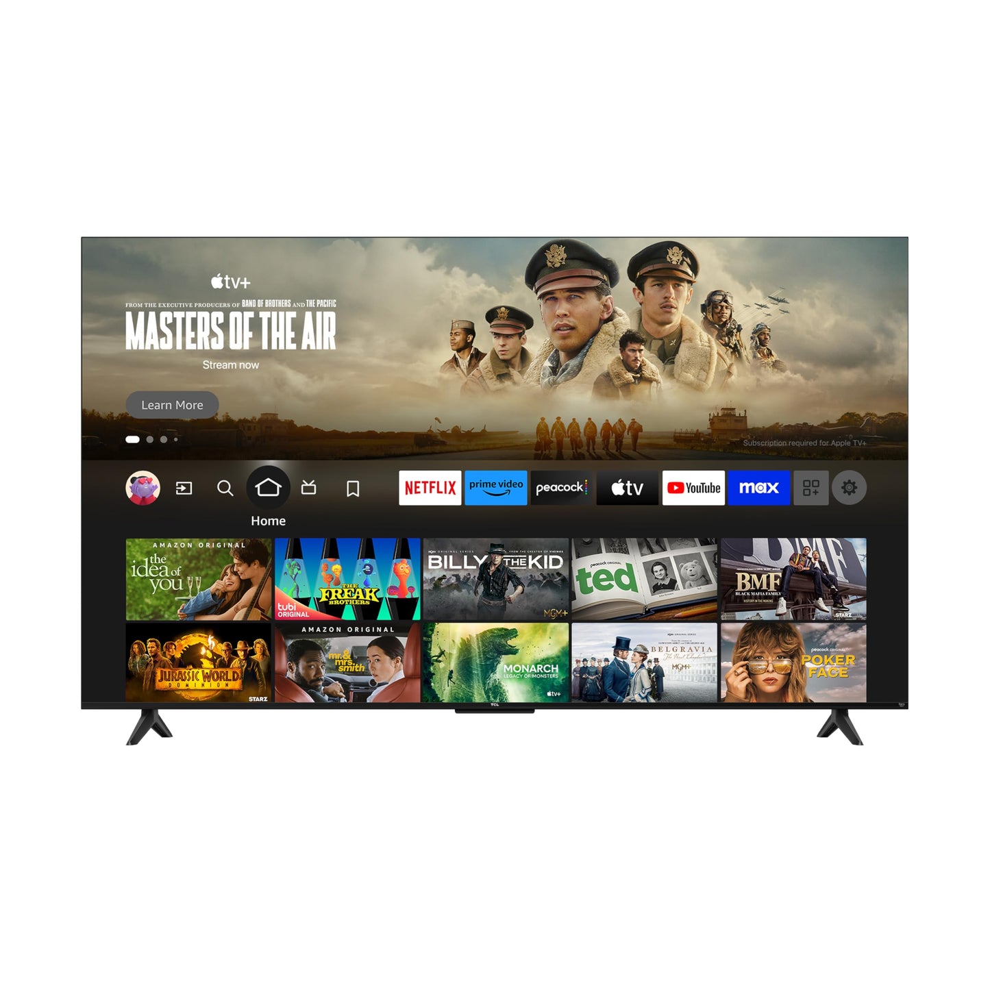 TCL 75-Inch Class Q65 QLED 4K Smart TV with Fire TV (75Q651F, 2024 Model), Dolby Vision, HDR PRO+, Dolby Atmos, Alexa Built-in with Voice Remote, Apple AirPlay 2 Compatibility, Streaming Television