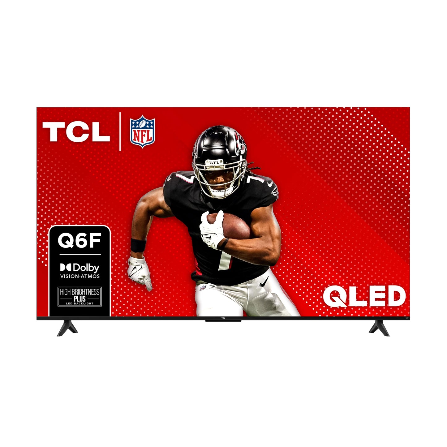 TCL 75-Inch Class Q65 QLED 4K Smart TV with Fire TV (75Q651F, 2024 Model), Dolby Vision, HDR PRO+, Dolby Atmos, Alexa Built-in with Voice Remote, Apple AirPlay 2 Compatibility, Streaming Television