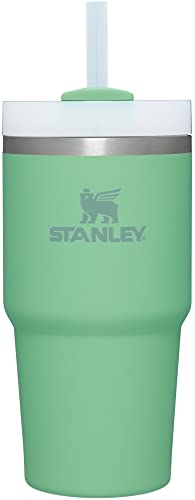 Stanley Quencher H2.0 FlowState Stainless Steel Vacuum Insulated Tumbler with Lid and Straw for Water, Iced Tea or Coffee, Smoothie and More, Rose Quartz, 40 oz