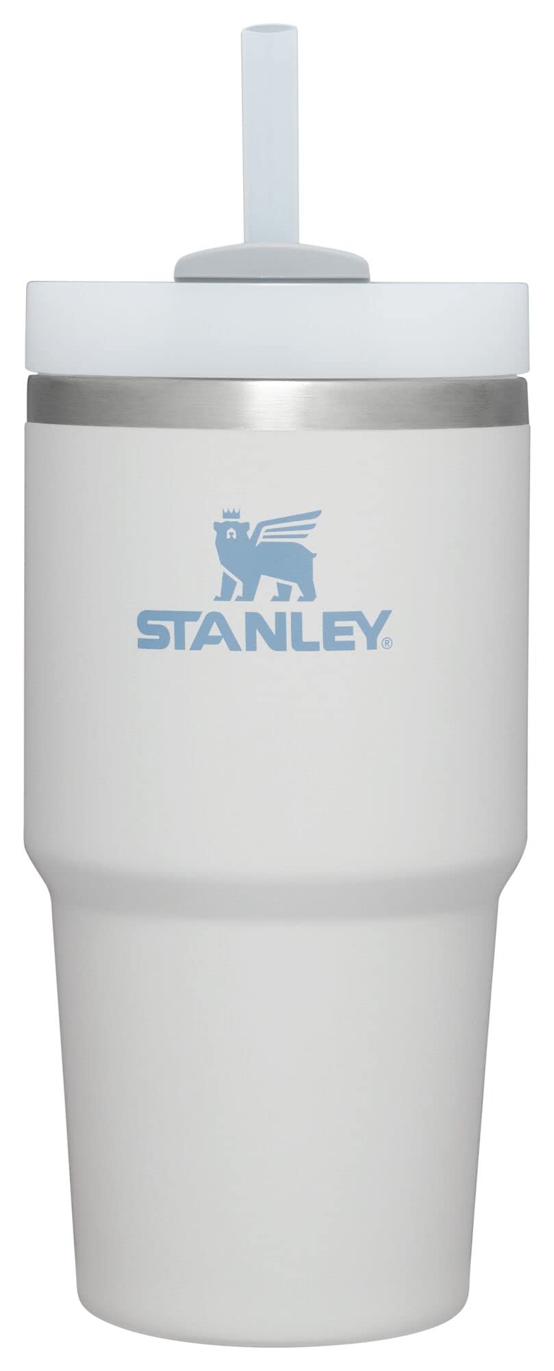 Stanley Quencher H2.0 FlowState Stainless Steel Vacuum Insulated Tumbler with Lid and Straw for Water, Iced Tea or Coffee, Smoothie and More, Rose Quartz, 40 oz